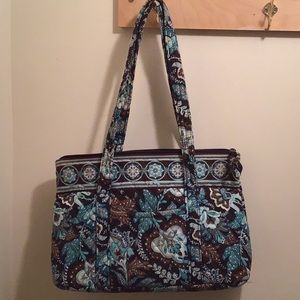 Vera Bradley Java Blue Betsy Purse